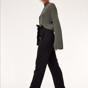 Aritzia Tie-Front Pants Size 00